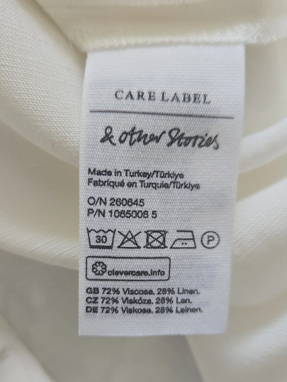 & Other Stories Linen-blend Shirtdress - Never Worn - Picture 6 of 6
